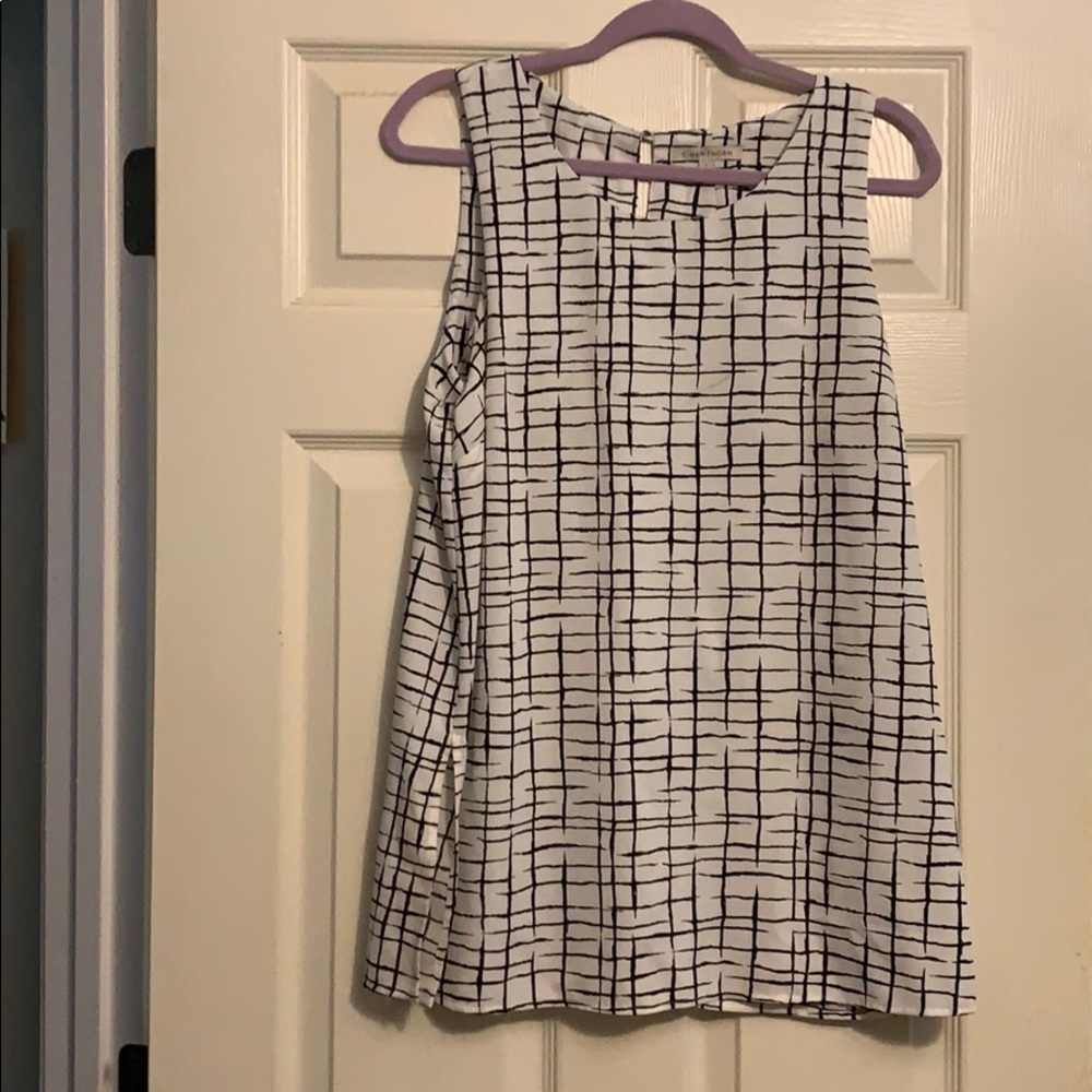 Sleeveless blouse